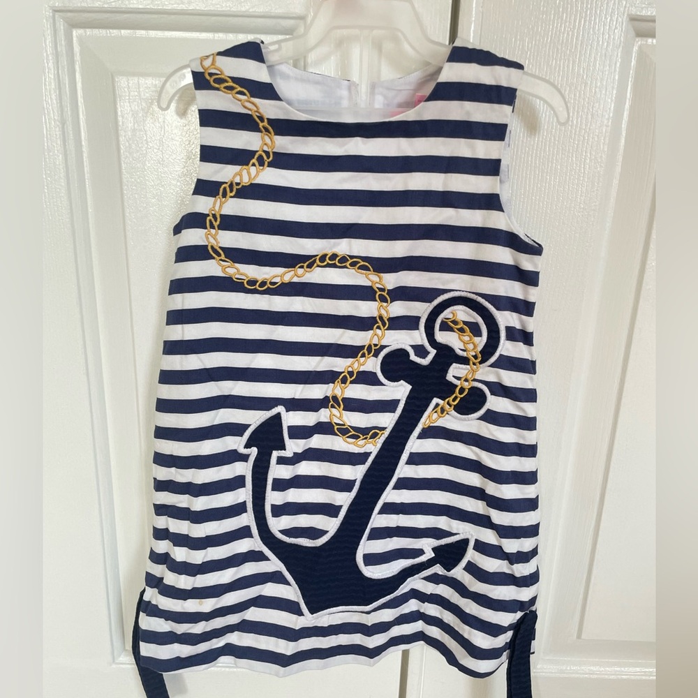 Size 4 girls anchor sailor dress from Lilly Pulitzer